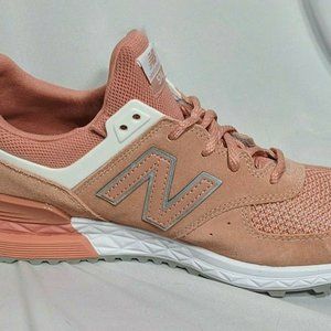 New Balance 574 MS574STP Peach White Mens Size 9.5